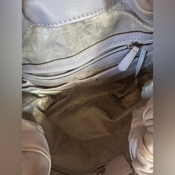 Michael Kors Angelina Shoulder Bag Lilac EUC - Picture 6 of 10